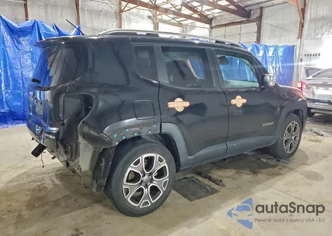 2015 Jeep Renegade Limited from USA, damaged, VIN ZACCJADT4FPB42164